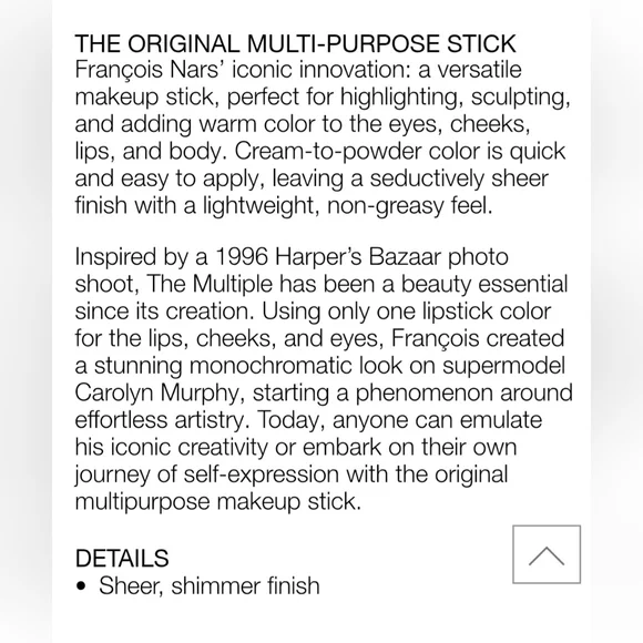 NARS The Multiple Multi Purpose Stick - Orgasm - Picture 7 of 8